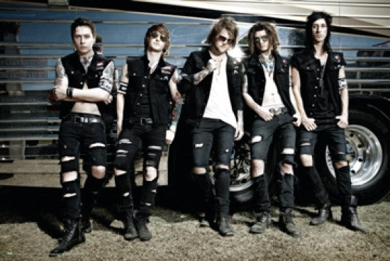 Asking Alexandria Group Poster Print - 22x34 Rolled Poster
