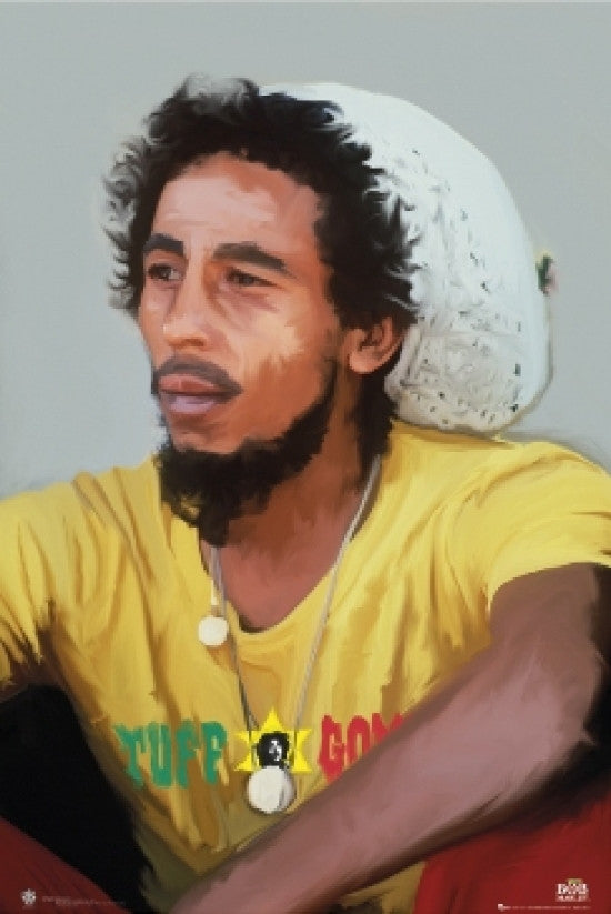 Bob Marley Painting Poster Print - 22x34 Rolled Poster