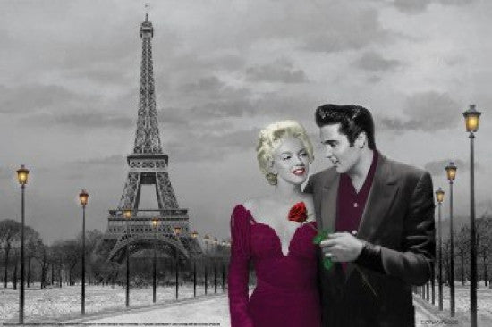 Paris Poster Print by Chris Consani - Rolled Print 22x34