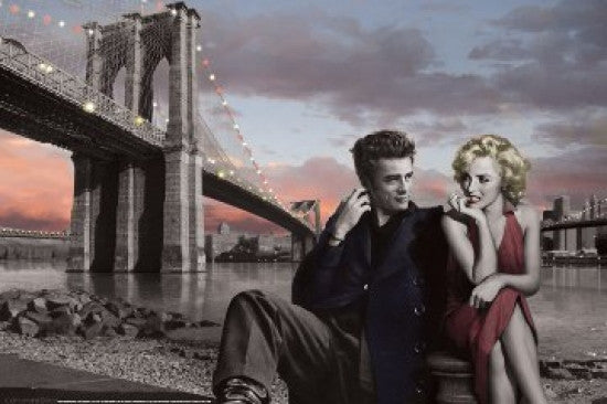 Brooklyn Bridge Poster Print by Chris Consani - 22x34