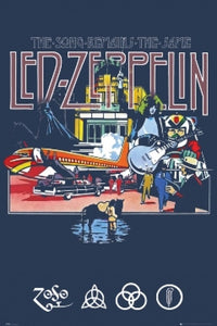 LED ZEPPELIN Song Remains The Same Rolled Poster Print