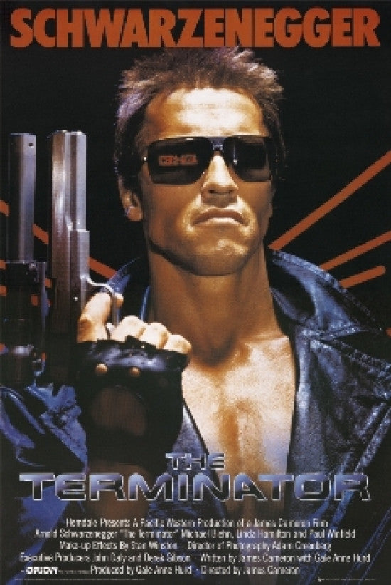 The Terminator Movie Poster Print (24x36) - Rolled Poster