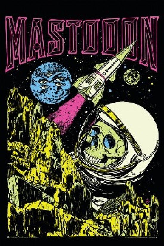 Mastodon Poster Print - 24x36 Rolled Artwork