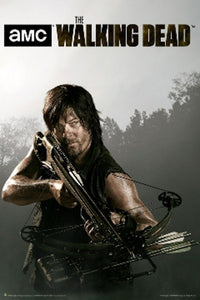 Walking Dead Daryl Crossbow Poster Print - 22x34