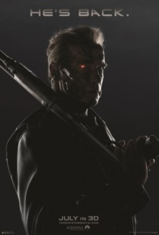 Terminator Genisys He's Back Poster Print - 22x34