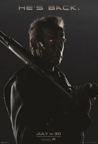 Terminator Genisys He's Back Poster Print - 22x34