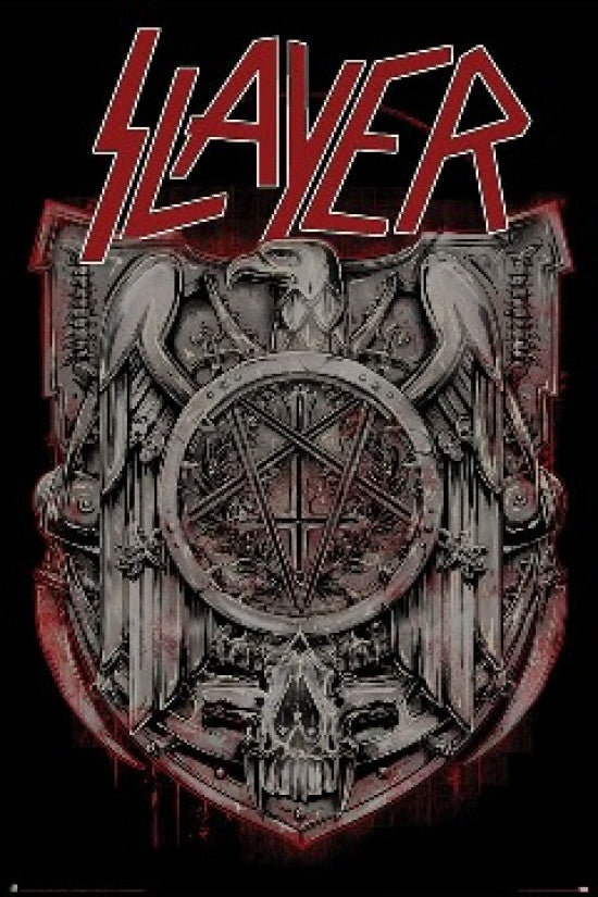 SLAYER Medal Poster Print - Rolled Poster 24x36