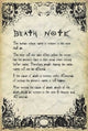 Deathnote Rules Anime Poster Print (24x36) | Posterazzi