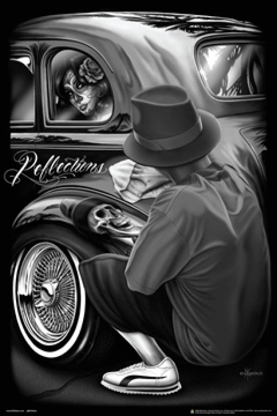Reflections Poster Print by David Gonzales Art - 22x34
