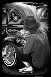 Reflections Poster Print by David Gonzales Art - 22x34