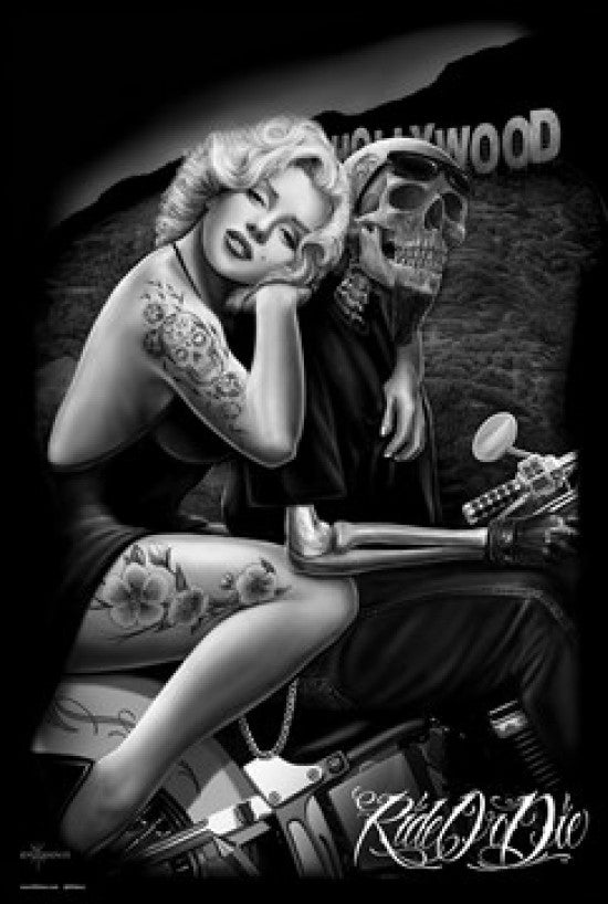 Hollywood Homegirl Poster Print by David Gonzales Art