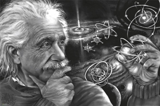James Danger Harvey Einstein Quazar Rolled Poster Print
