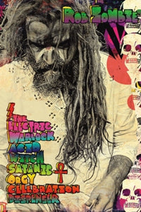 Rob Zombie Electric Warlock Poster Print - 23x35