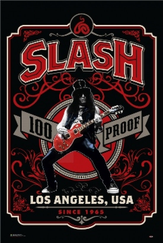 SLASH Los Angeles Rolled Poster Print - 22x34