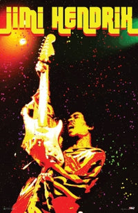 Jimi Hendrix Electric Voodoo Poster Print - 22x34
