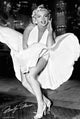 Marilyn Monroe Dress Poster showcasing classic Hollywood elegance