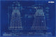 Doctor Who Dalek Blueprint Rolled Poster Print - 22x34