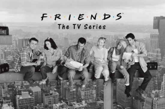 Friends - On A Skyscraper Rolled Poster Print (24x36)