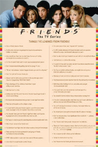 Friends TV Show Poster Print - 22x34 Rolled Art