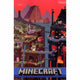 Minecraft Cube Poster showcasing vibrant colors and iconic design.