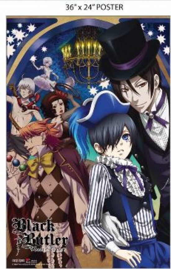Black Butler Group Poster Print - Rolled Poster Art