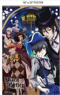 Black Butler Group Poster Print - Rolled Poster Art