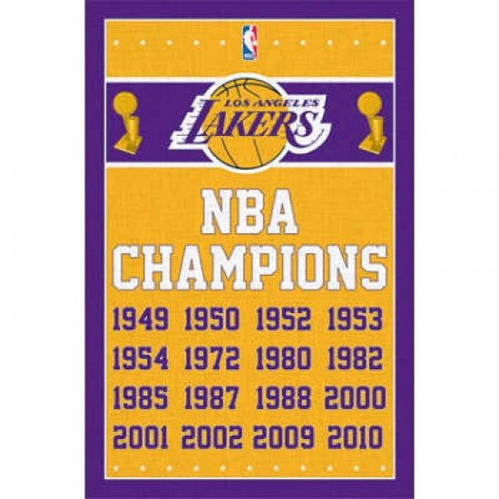 Los Angeles Lakers Champs Poster Print 24x36 - Item # VARSCO6725