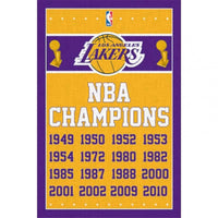 Los Angeles Lakers Champs Poster Print 24x36 - Item # VARSCO6725