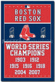 Boston Red Sox Champions Poster Print - 22x34 Rolled Poster