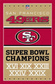 San Francisco 49ers Poster Print - 22x34 Rolled Art