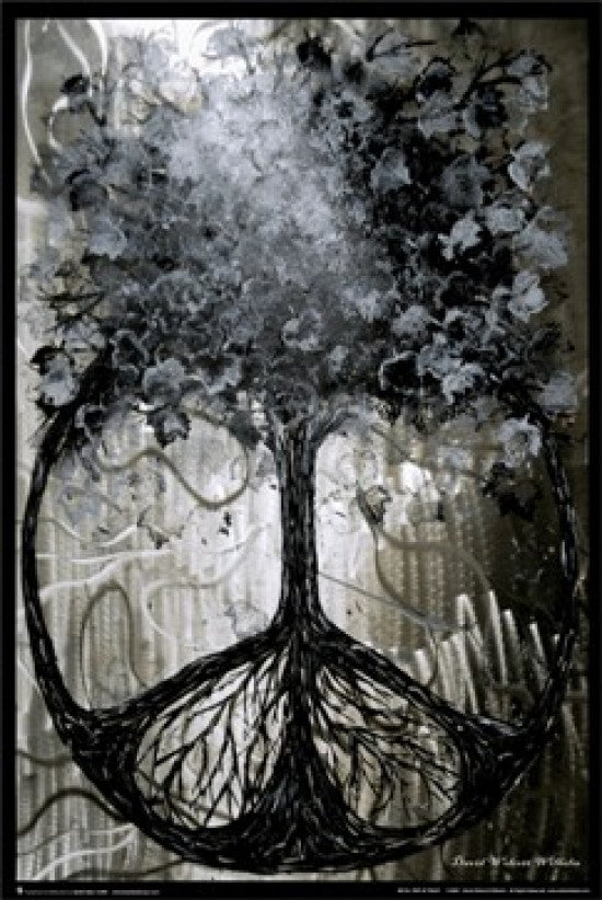 Tree of Peace Poster Print - 22x34 Rolled Art