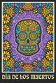 Day of the Dead Skull Poster Print - Rolled Art Print