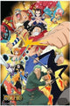 One Peace Attacking Group Rolled Poster Print - 22x34