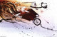 Hunter on Ducati Poster Print by Ralph Steadman - 36x24