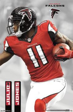 Atlanta Falcons Poster Print - Rolled Format (22x34)