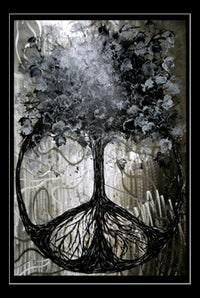 Tree Of Peace poster print by David Wolcott Wilhelm showcasing a tranquil tree.
