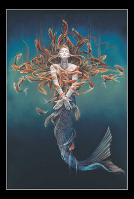 Metamorphosis Poster Print by Sheila Wolk, vibrant art piece.