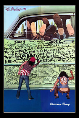 Cheech & Chong The Pigs Graffiti Poster Print 24x36