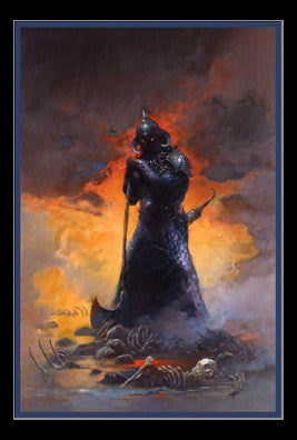 Death Dealer Three Poster Print by Frank Frazetta