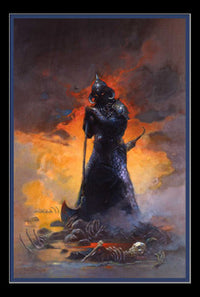 Death Dealer Three Poster Print by Frank Frazetta