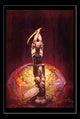 The Brain Poster Print by Frank Frazetta featuring vibrant colors and detail.