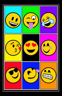 Emojis Poster Print by Joseph Charron - 22x34