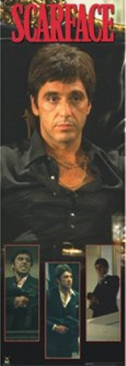 Scarface Collage Poster Print - Rolled Art for Home or Office