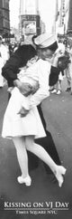 Kissing on VJ Day Poster Print - Rolled Poster