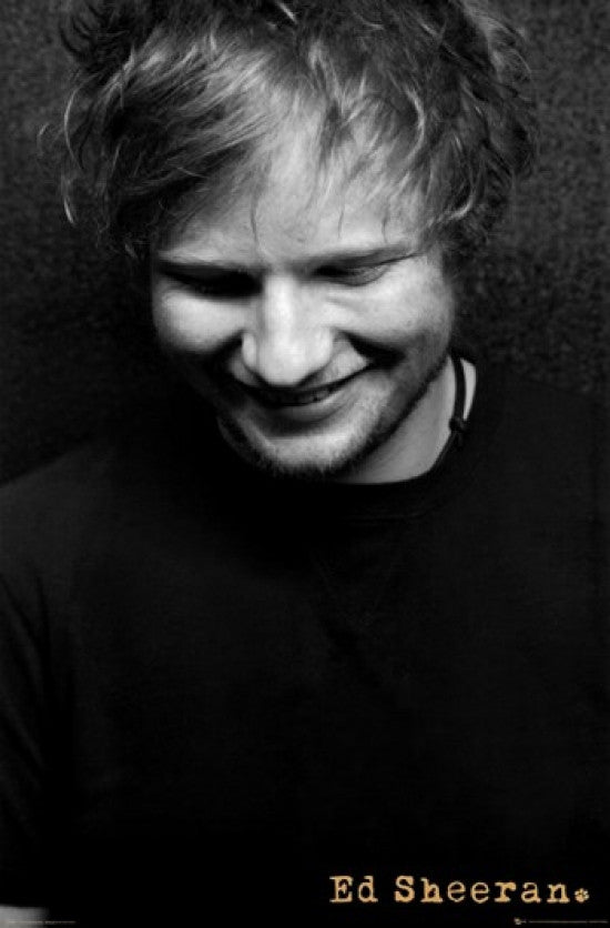 Ed Sheeran Profile Poster Print - 24x36 Rolled Poster