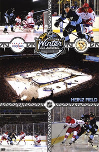 2011 NHL Winter Classic Pittsburgh Penguins Poster Print - Heinz Field