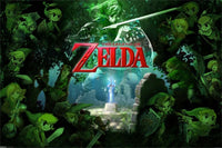 Legend of Zelda - Forrest Poster Print (24x36)