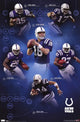 Indianapolis Colts Offense 2010 Poster Print showcasing vibrant football imagery.
