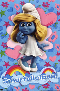 Smurfalicious Poster Print - Fun Artwork for Home or Office