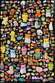 Japanese Erasers - Grid Poster Print (24x36) | Posterazzi